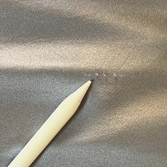 Vince Women's Size XXL 100% Silk Band Collar Blouse Iris Blue Long Sleeve - Picture 8 of 10